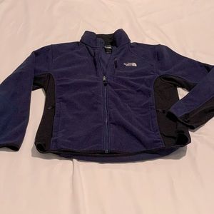 The North Face fleece navy black large
